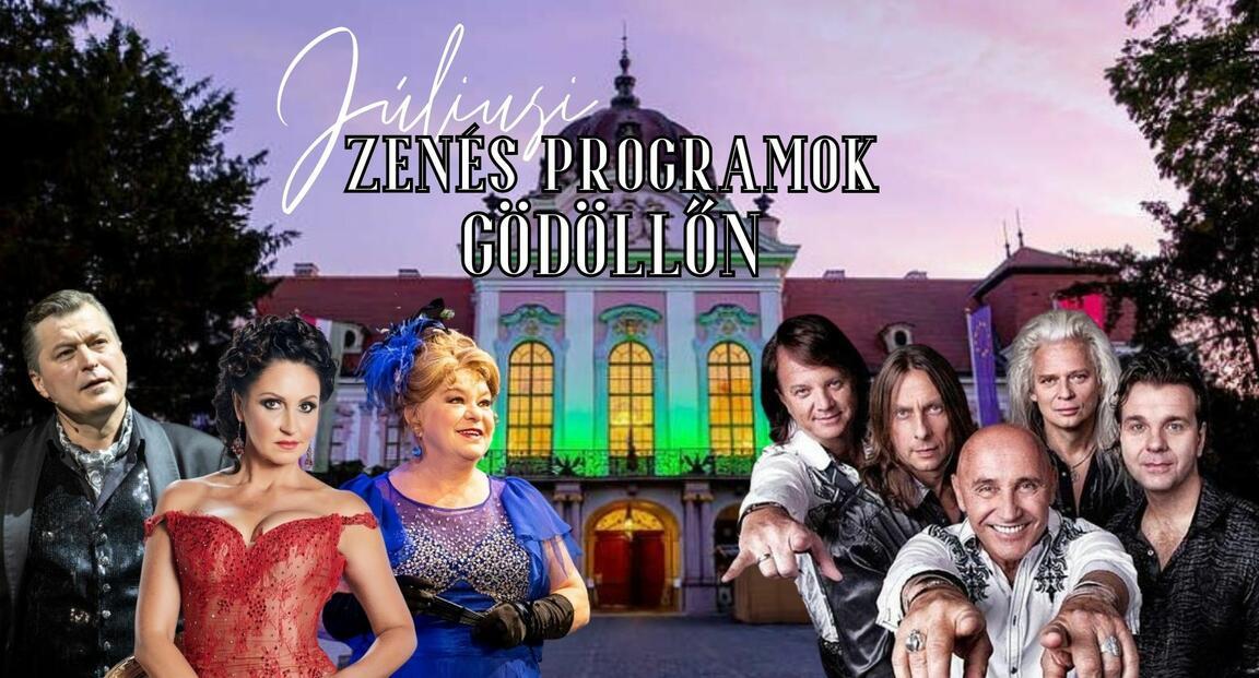 Legendák találkozása Gödöllőn: az ország legszebb barokk kastélyában rock és operett is megszólal