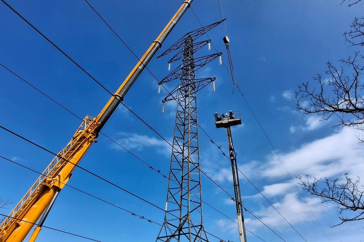 Megújult a Lőrinci–Hatvan–Gödöllő nagyfeszültségű távvezeték